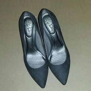 Never Worn Gray Stilettos